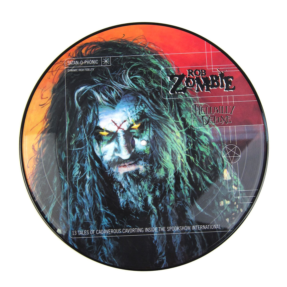 Rob Zombie: Hellbilly Deluxe Limited Edition Picture Disc Vinyl LP detail