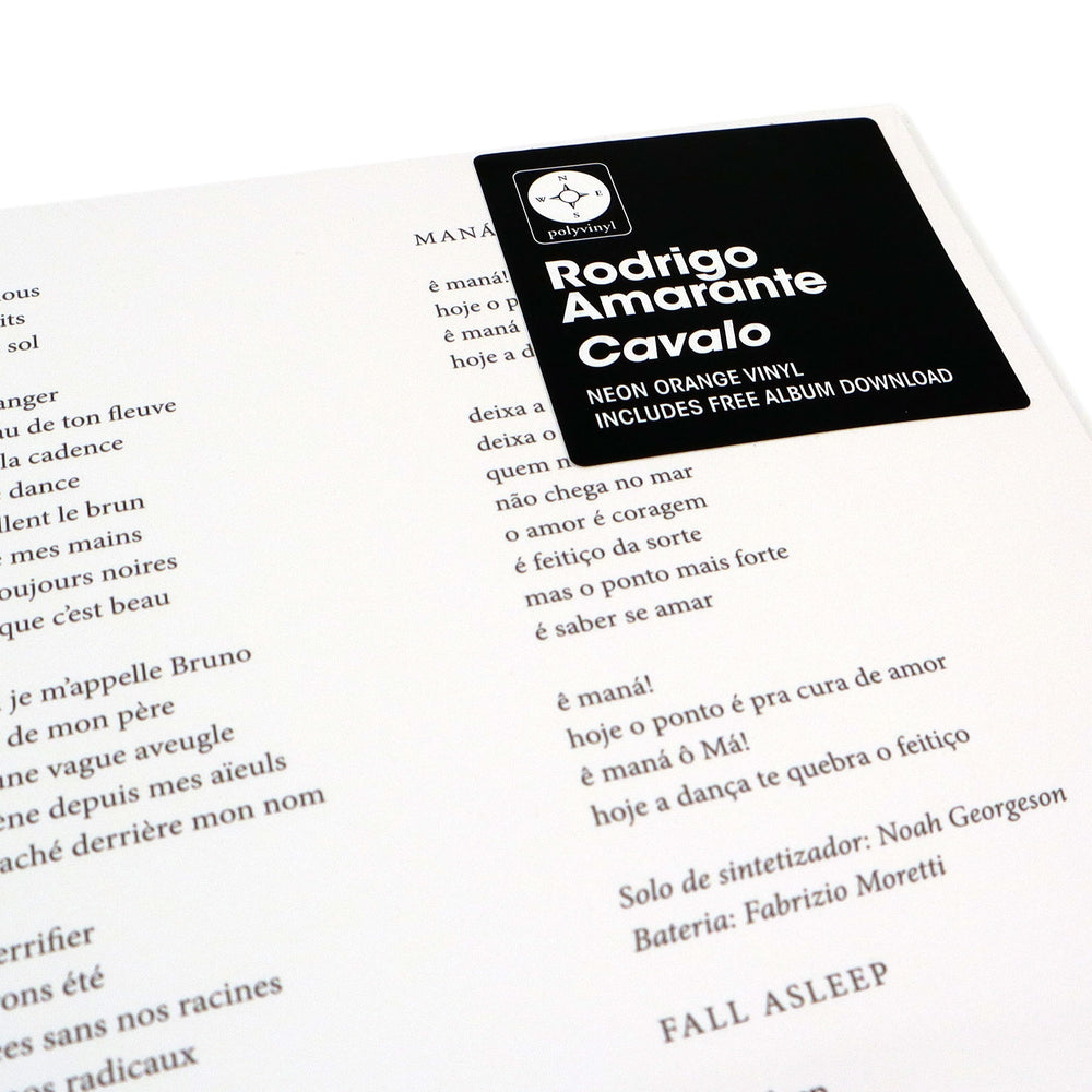 Rodrigo Amarante: Cavalo (Colored Vinyl) Vinyl LP