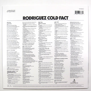Rodriguez: Cold Fact Vinyl LP