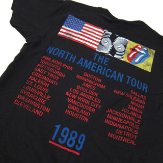 The Rolling Stones: Steel Wheels 89 Shirt - Black