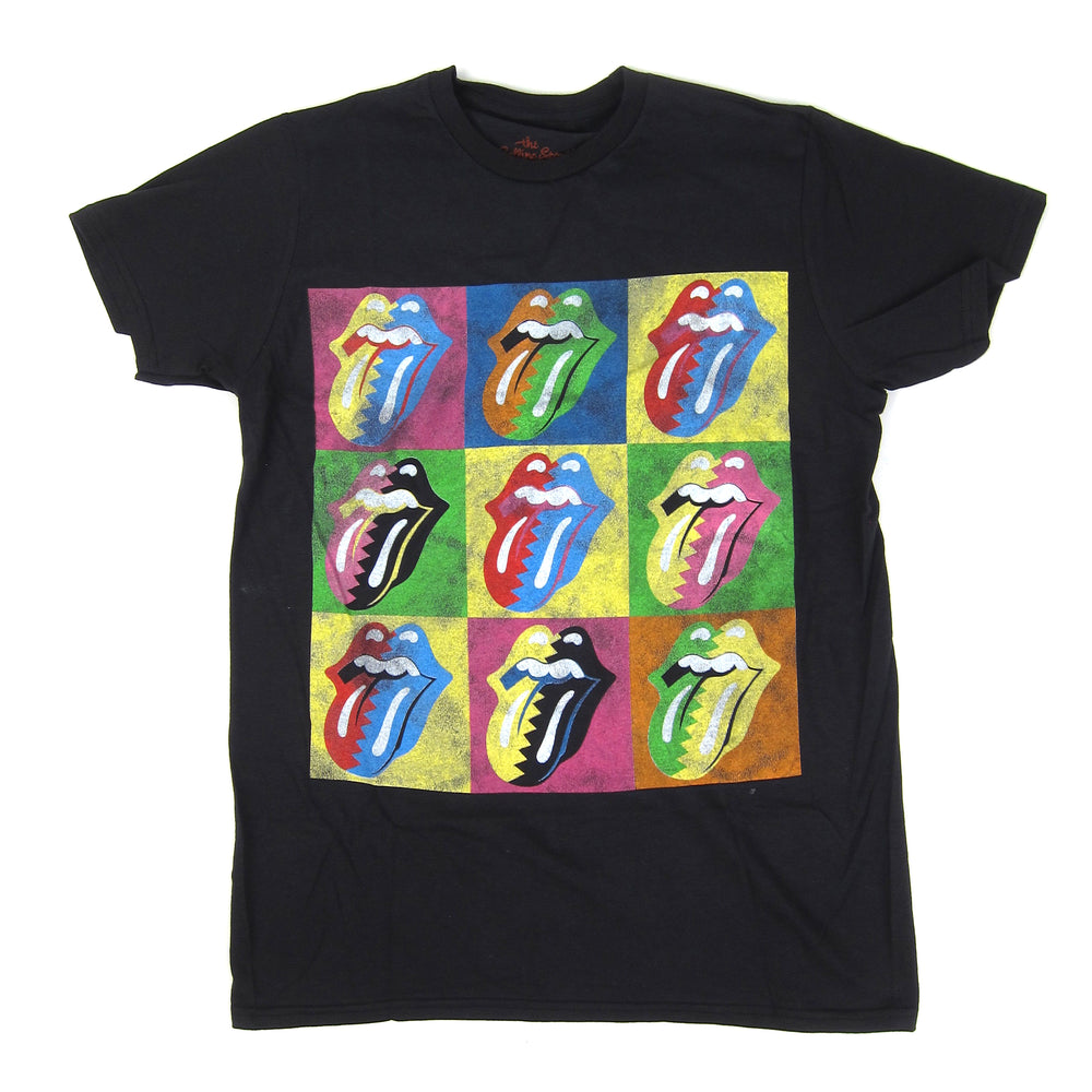 The Rolling Stones: Steel Wheels 89 Shirt - Black