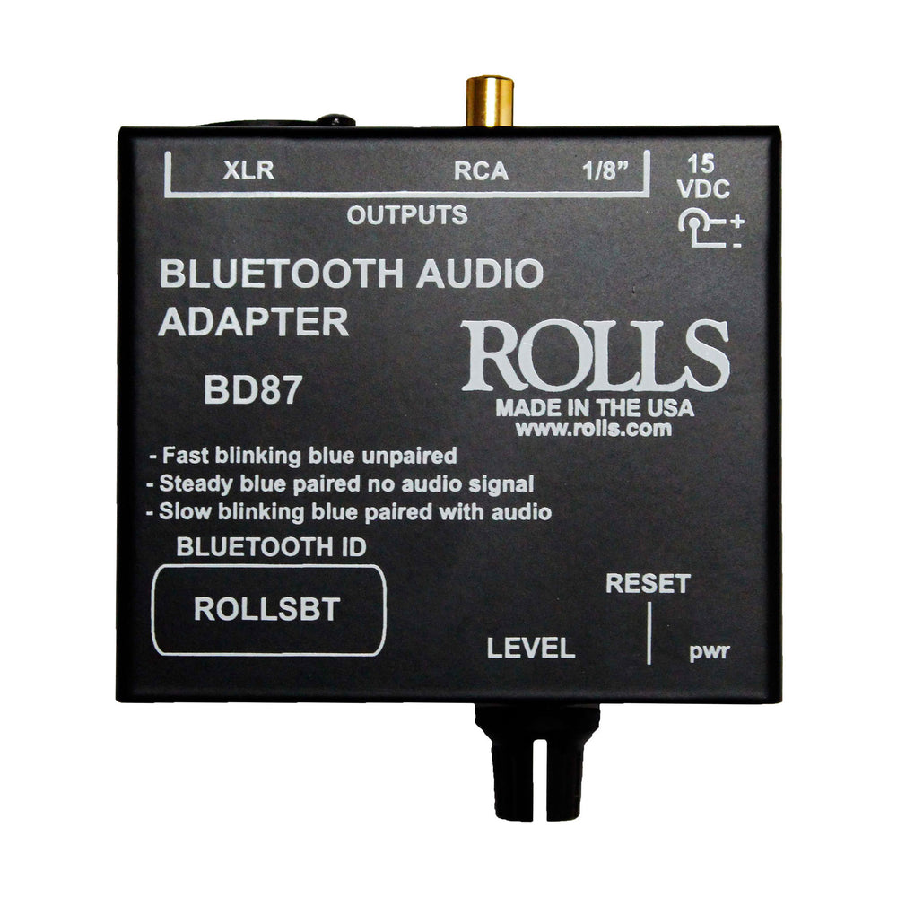 Rolls: BD87 Bluetooth Audio Adapter