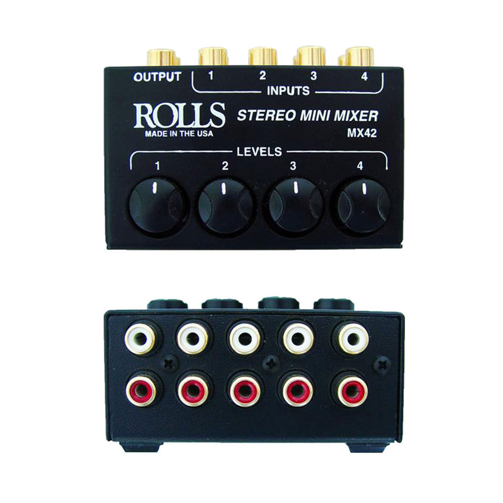 Rolls: MX42 Stereo Mini Mixer