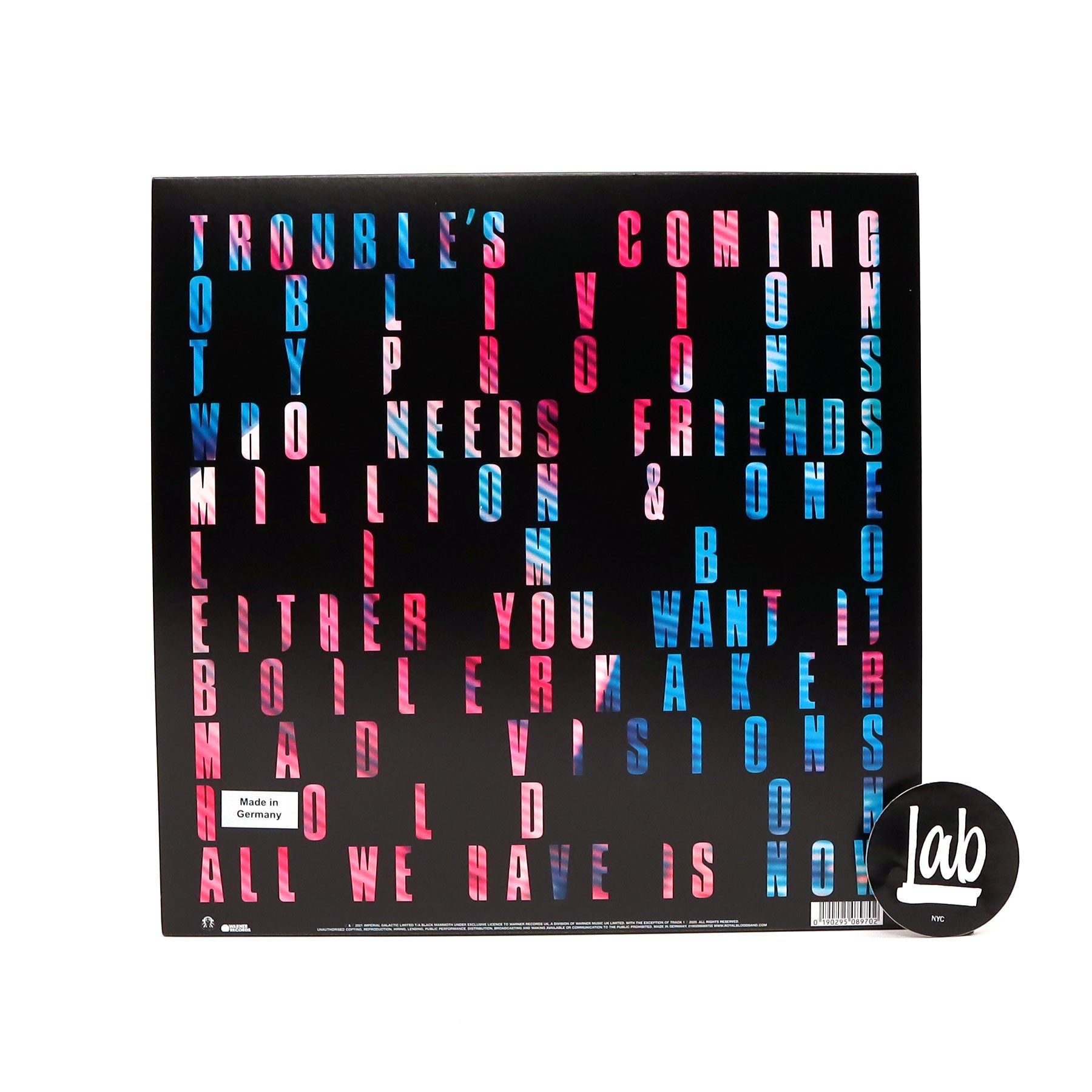 Royal Blood: Typhoons (Indie Exclusive Colored Vinyl) Vinyl LP ...