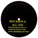 Roy Davis Jr. / Omar-S: All I Do / Da-Teys (Stevie Wonder) 12"