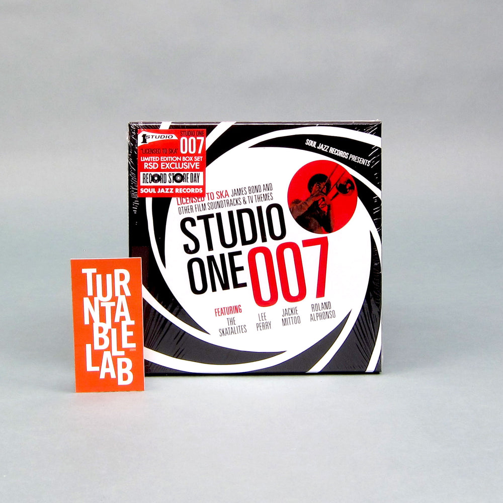 Soul Jazz Records: Studio One 007 - Licensed To Ska! James Bond & Other Film Soundtracks & TV Themes Vinyl 5x7" Boxset (Record Store Day)