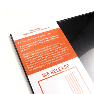 Ryo Fukui: Ryo Fukui In New York (180g) Vinyl