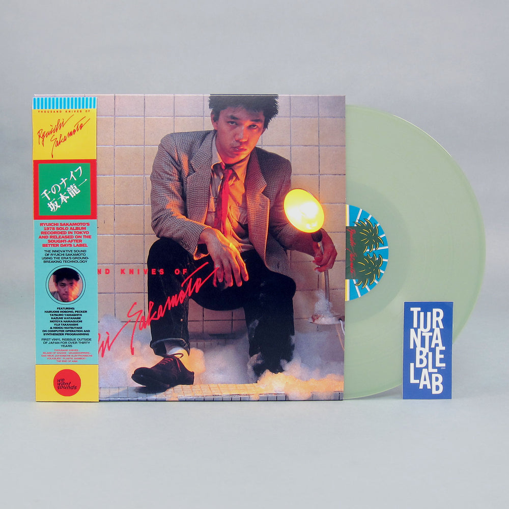 Ryuichi Sakamoto: Thousand Knives Of Ryuichi Sakamoto (Clear Mint Colored Vinyl) Vinyl LP - Turntable Lab Exclusive