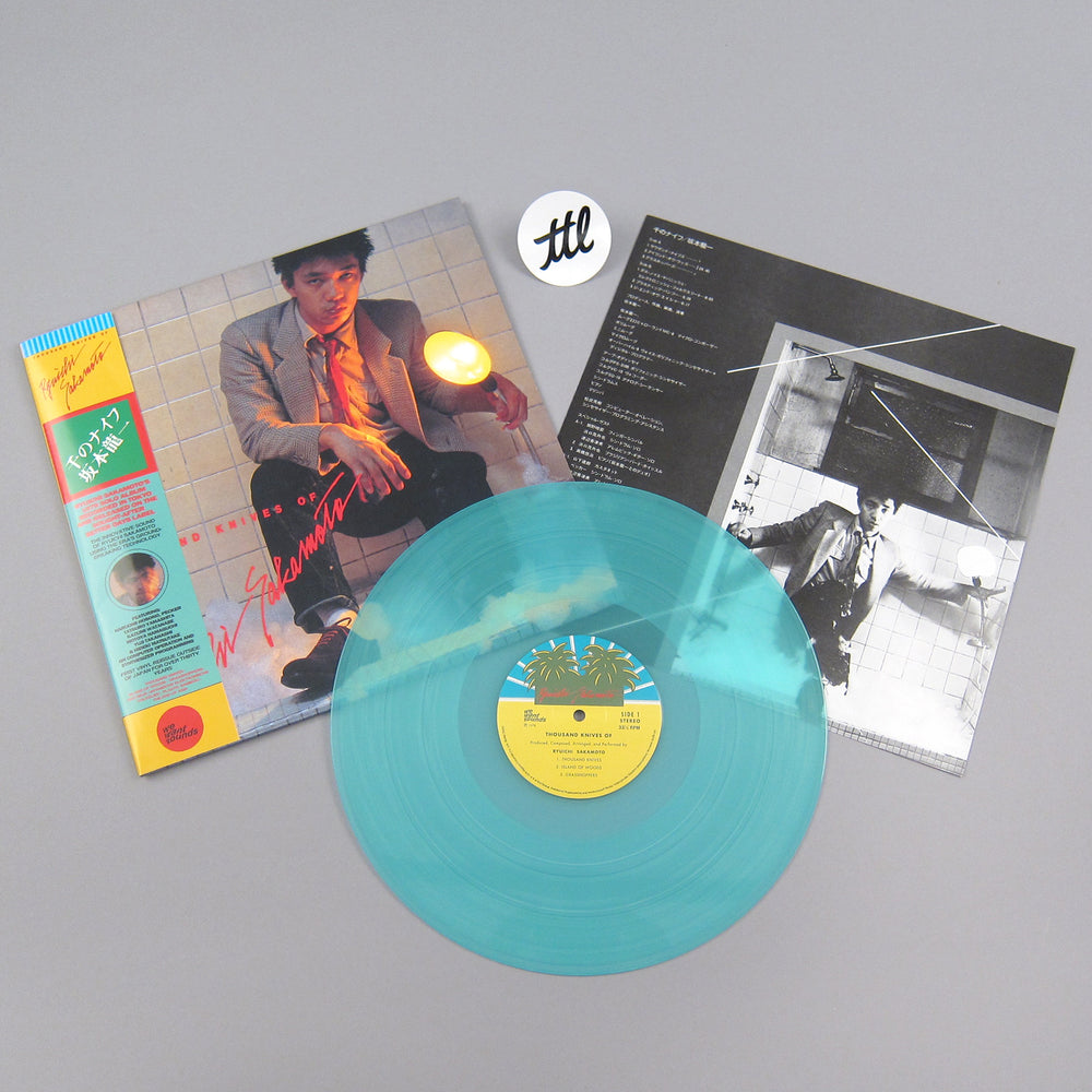 Ryuichi Sakamoto: Thousand Knives Of Ryuichi Sakamoto (Colored Vinyl) Vinyl LP - Turntable Lab Exclusive flat