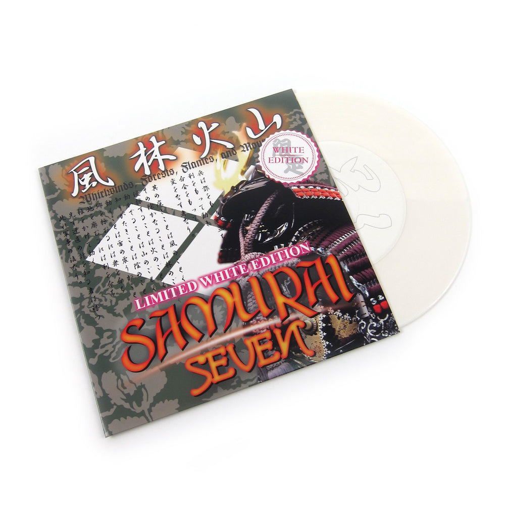 DJ $hin: Samurai Seven (White Colored Vinyl) Vinyl 7"