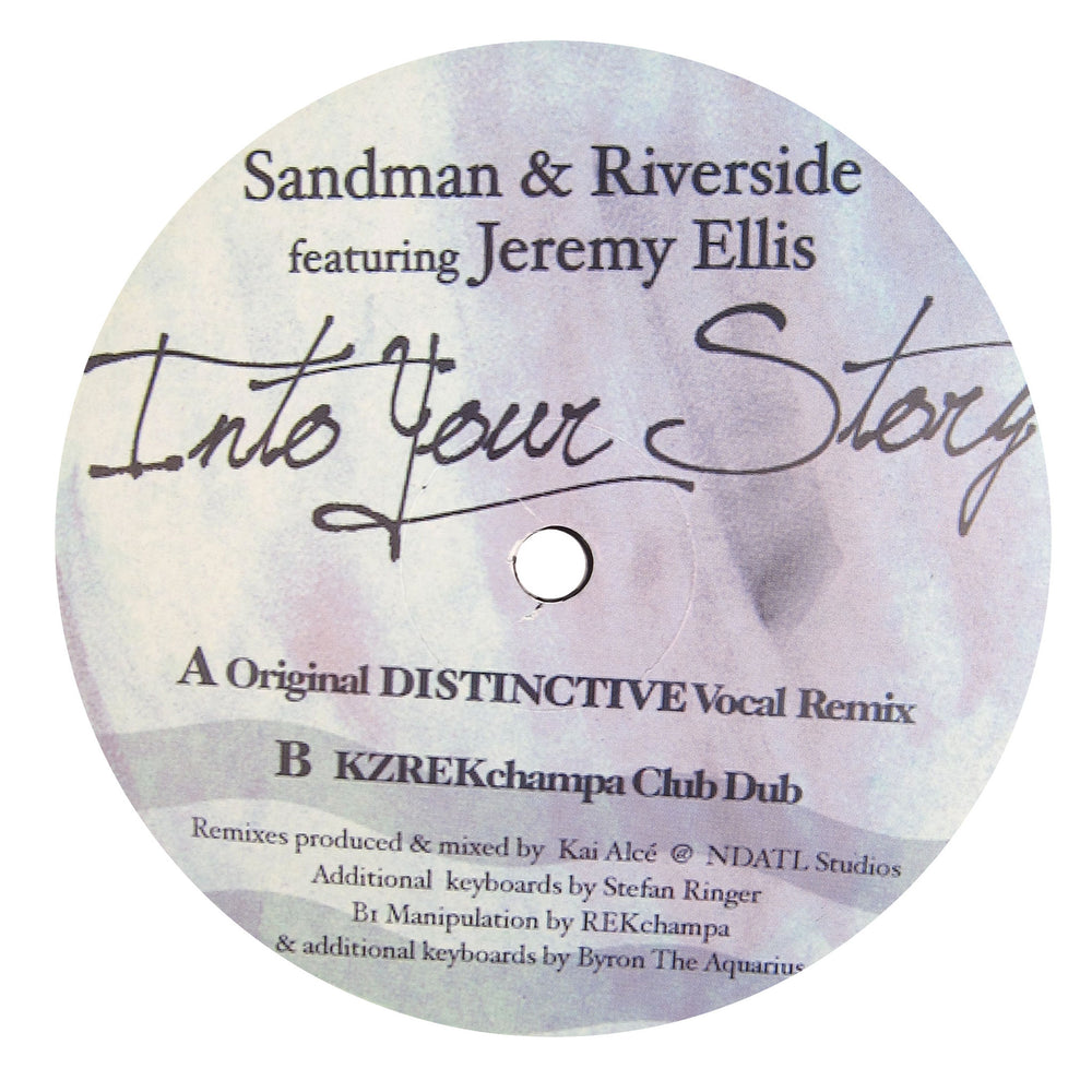 Sandman & Riverside: Into Your Story (Jeremy Ellis, Kai Alce) Vinyl 12"