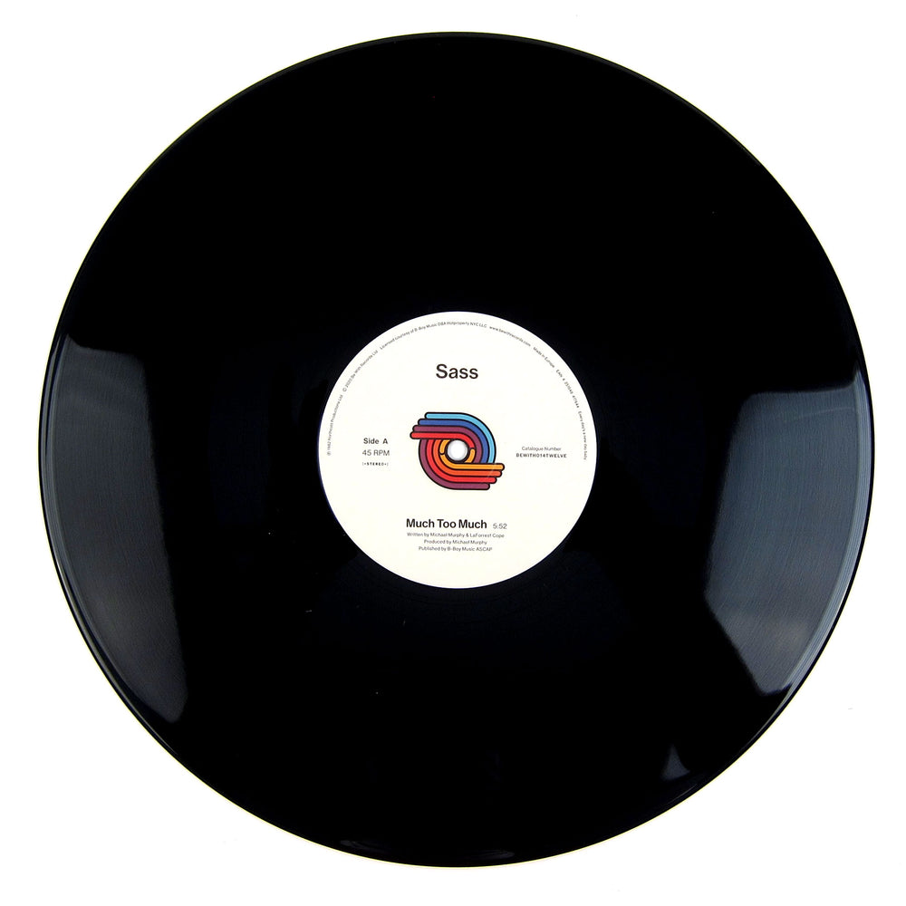 Sass: Much Too Much Vinyl 12"