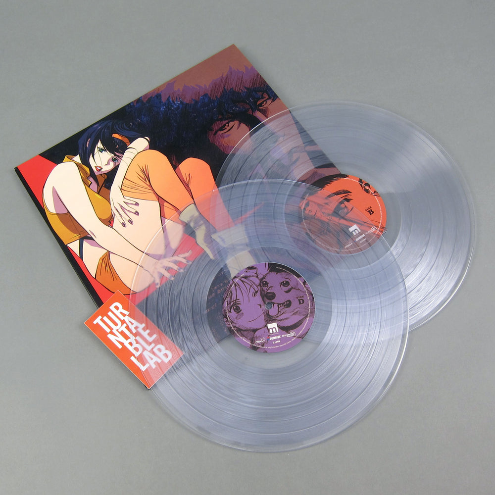 Seatbelts: Cowboy Bebop (Clear Colored Vinyl) 2LP - Turntable Lab Exclusive