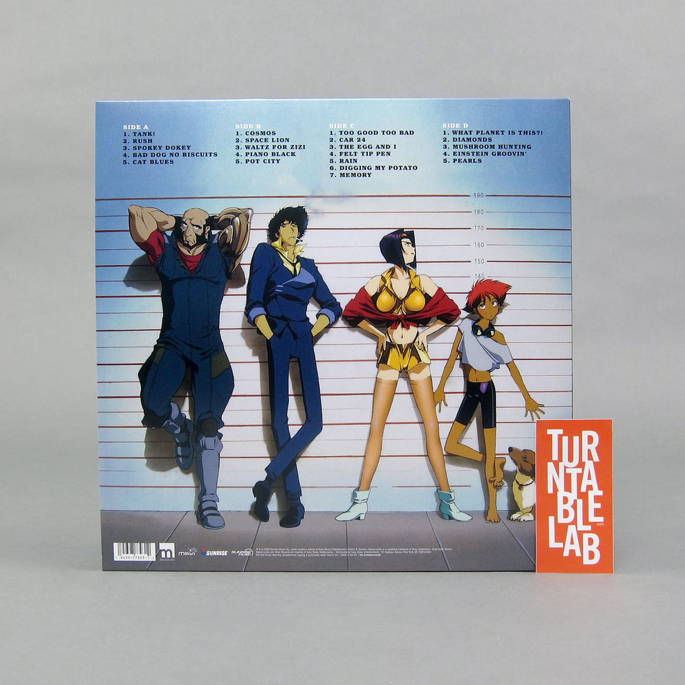 Seatbelts: Cowboy Bebop (Clear Colored Vinyl) 2LP - Turntable Lab Exclusive