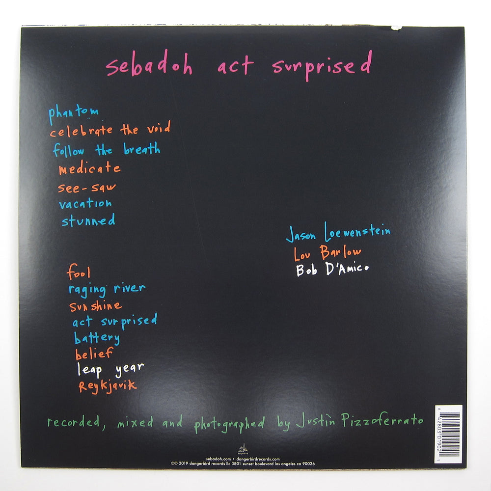 Sebadoh: Act Surprised (Indie Exclusive Colored Vinyl) Vinyl LP