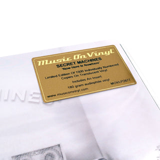 Secret Machines: Now Here Is Nowhere (Music On Vinyl 180g, Clear Colored Vinyl)