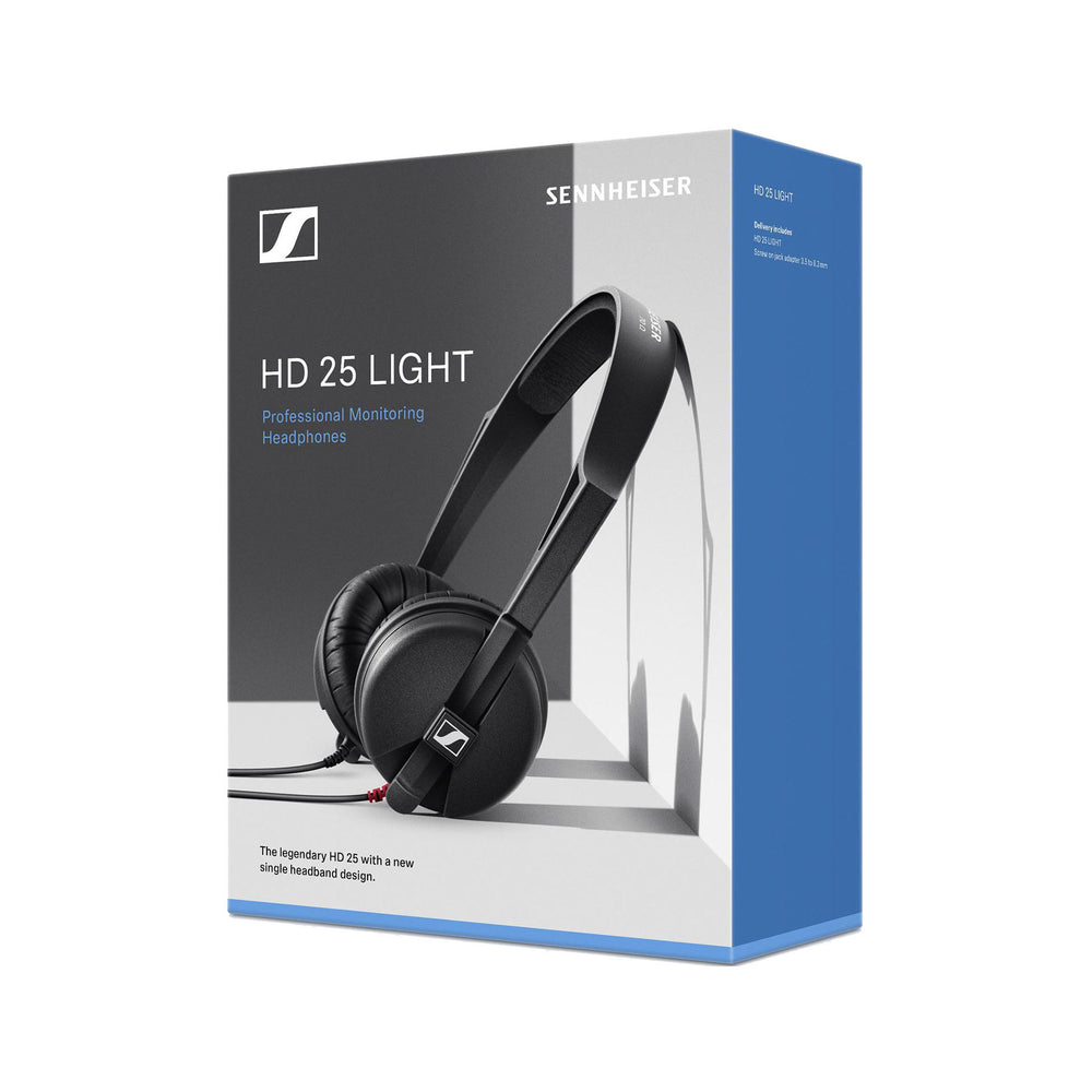Sennheiser: HD25 Light - DJ / Studio (Straight Cable) — TurntableLab.com