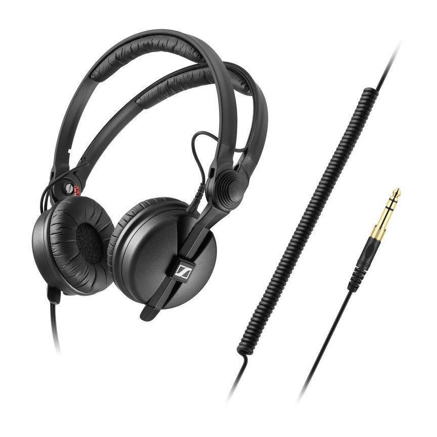 Sennheiser: HD25 Plus - DJ / Studio Headphones (2 Sets of Cables, 2 Sets of Earpads, Storage Pouch)