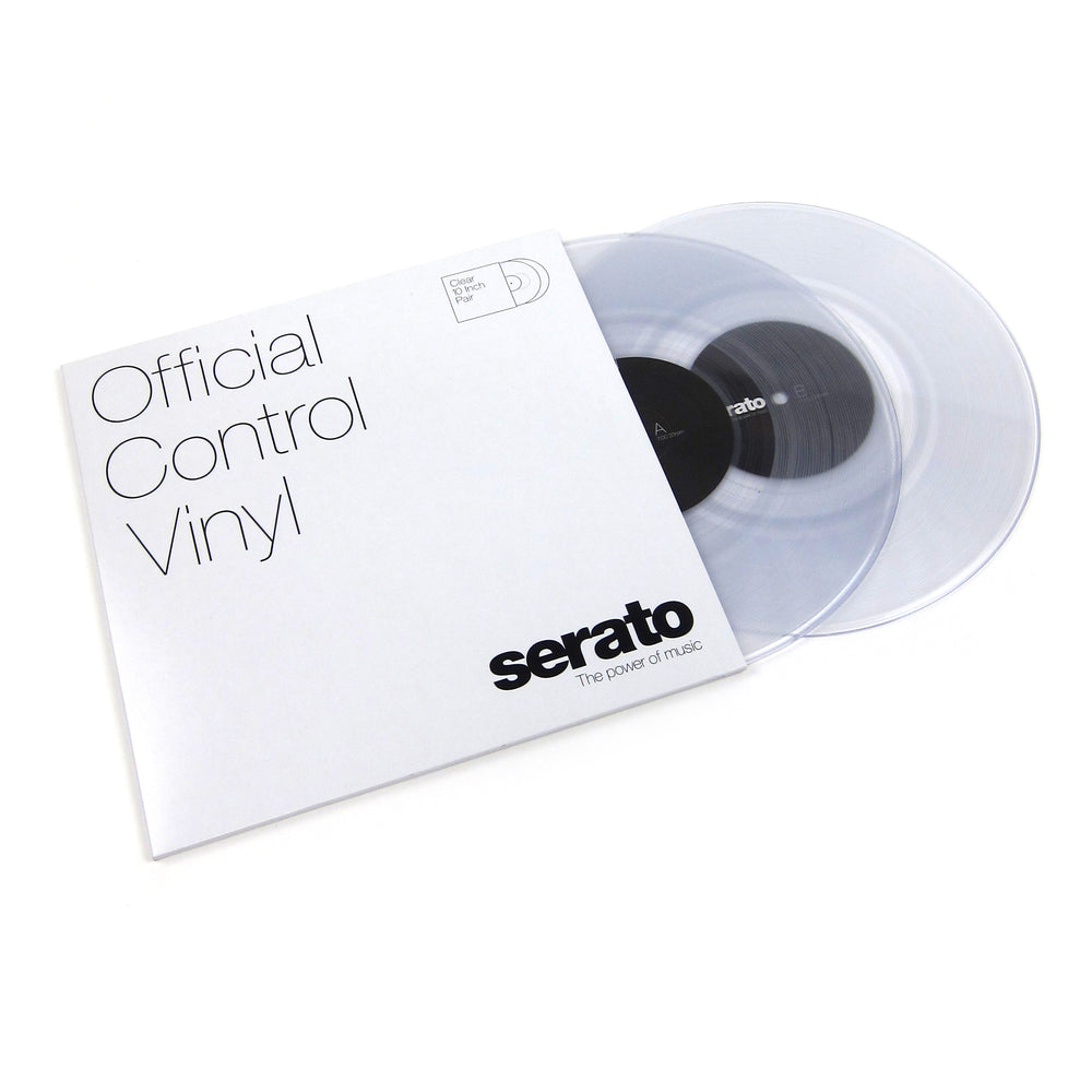 Serato: Control Vinyl 2x10" - Clear