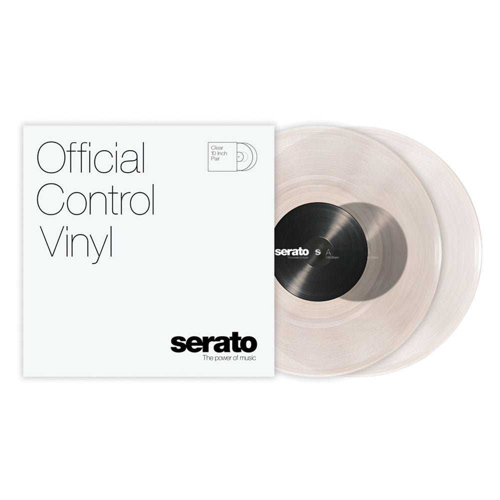Serato: Control Vinyl 2x10" - Clear