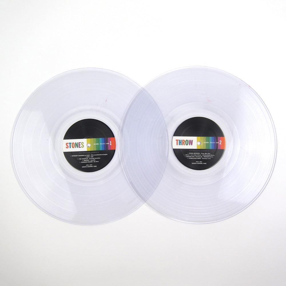 Serato: Serato x Stones Throw (Serato Control Vinyl, Colored Vinyl) Vinyl 2LP+Slipmats
