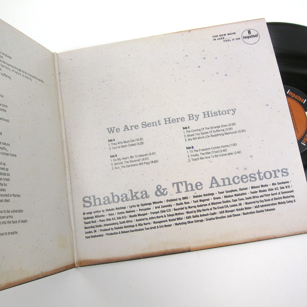 Shabaka & The Ancestors: We Are Sent Here By History Vinyl 2LP