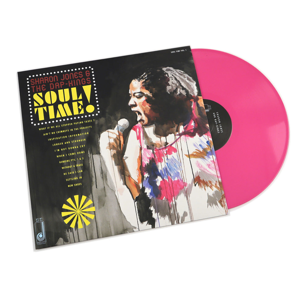 Sharon Jones & The Dap-Kings: Soul Time! (Indie Exclusive Colored Vinyl) Vinyl LP