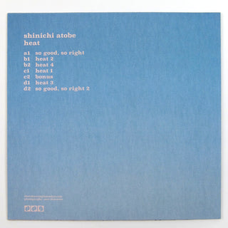 Shinichi Atobe: Heat Vinyl 2LP