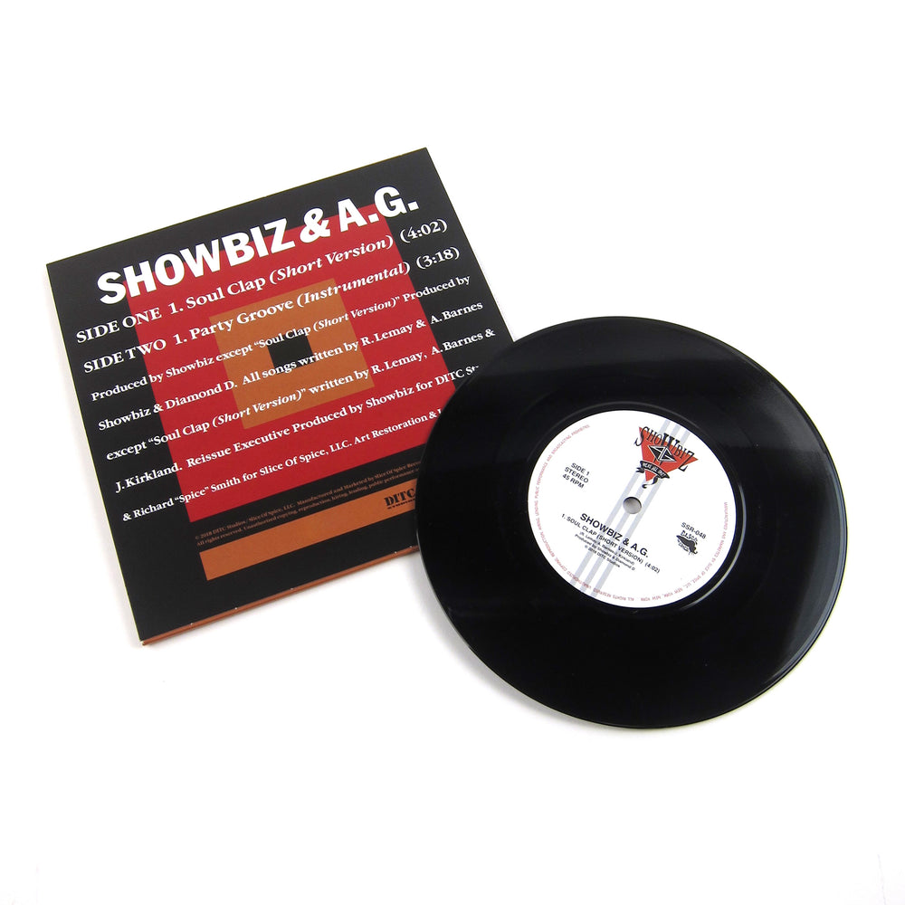 Showbiz & A.G.: Soul Clap / Party Groove Vinyl 7"