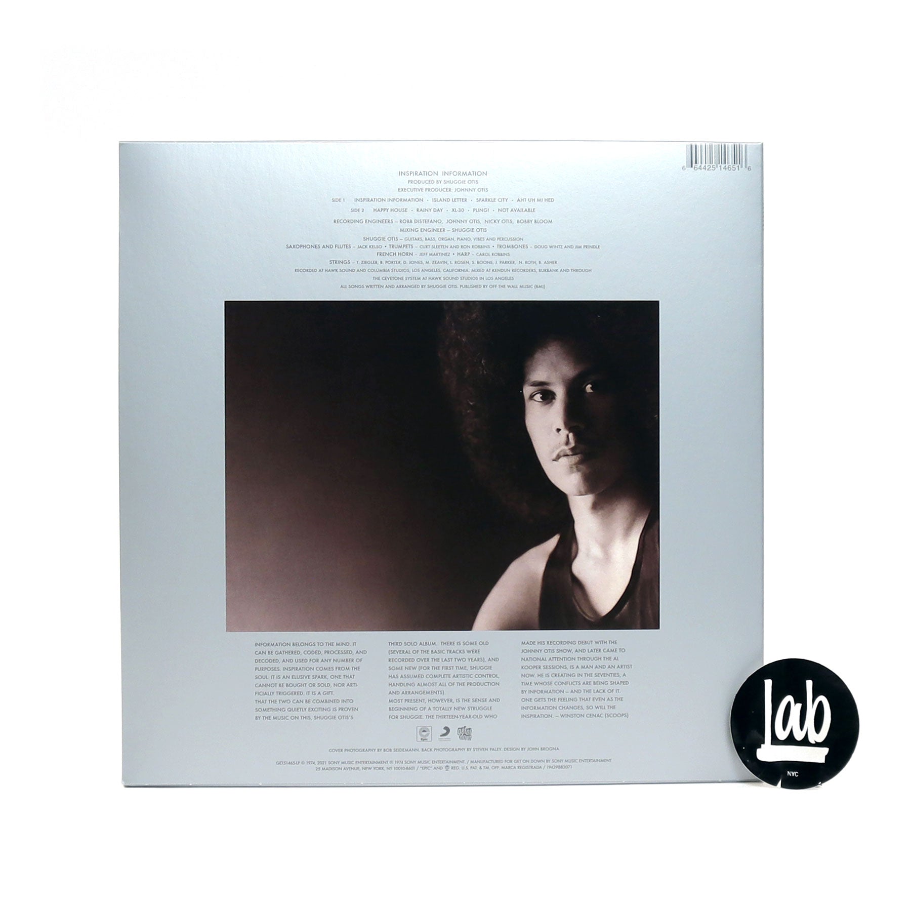 Shuggie Otis: Inspiration Information (Colored Vinyl) Vinyl LP