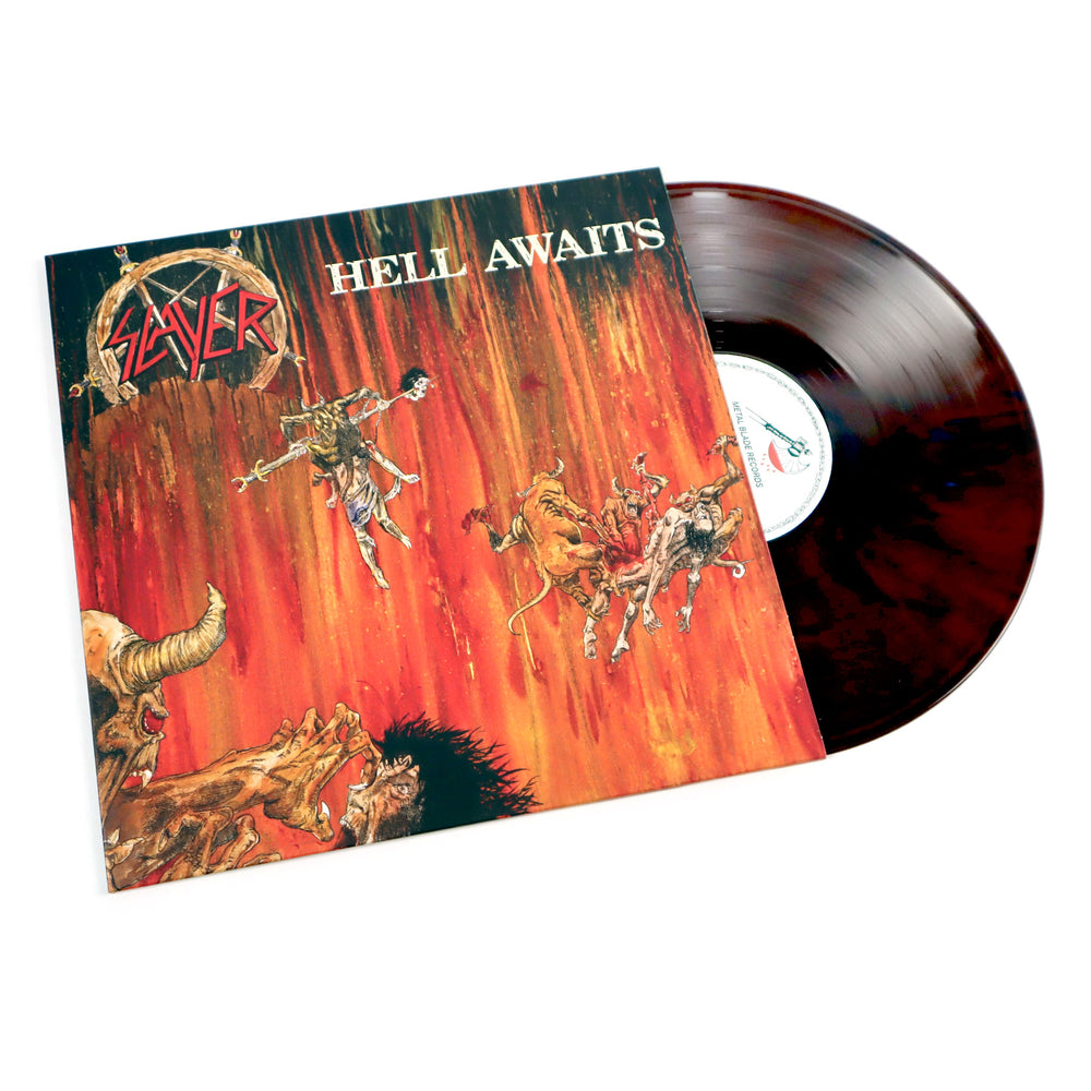Slayer: Hell Awaits (Red Marbled Colored Vinyl) Vinyl LP