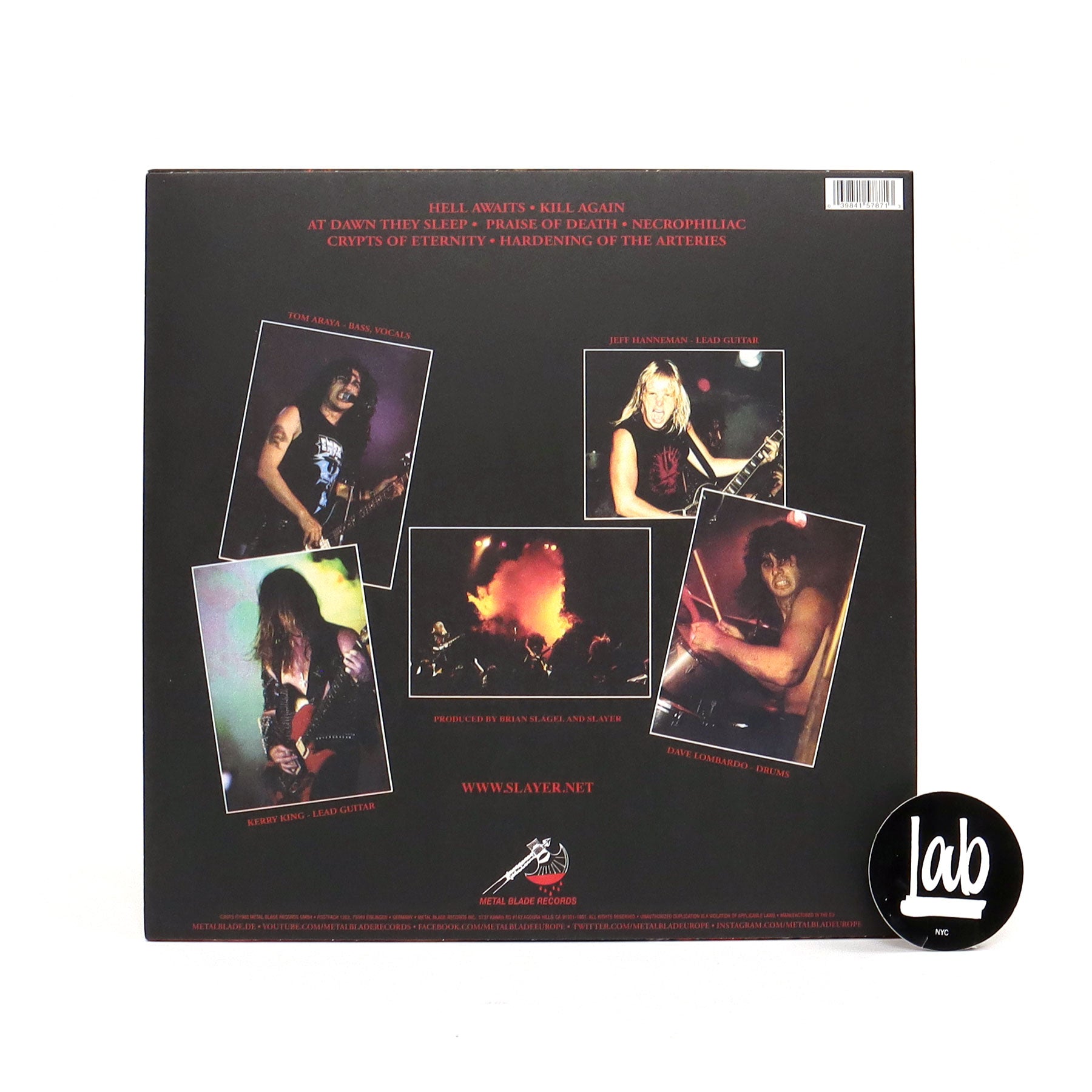 【レアUS盤】SLAYER Hell Awaits LP Slayer – Hell Awaits – Vinyl (Hauppauge Pressing, LP, Album