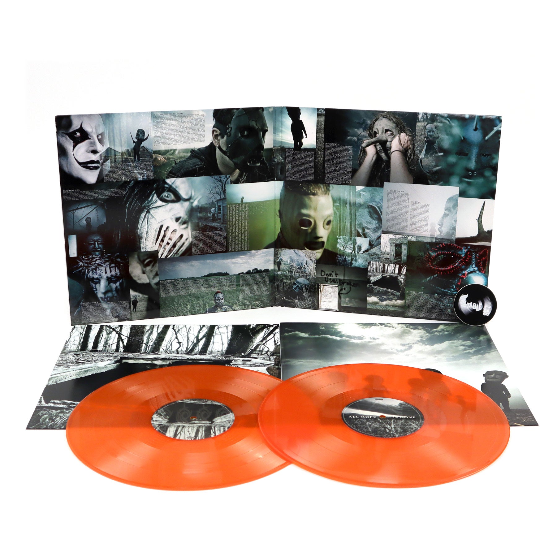 Slipknot: All Hope Is Gone (Colored Vinyl) Vinyl 2LP