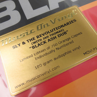 Sly & The Revolutionaries With Jah Thomas: Black Ash Dub (Music On Vinyl 180g, Colored Vinyl) Vinyl LP
