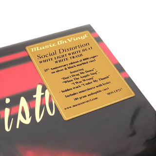 Social Distortion: White Light, White Heat, White Trash (Music On Vinyl 180g, Silver Colored Vinyl) Vinyl LP