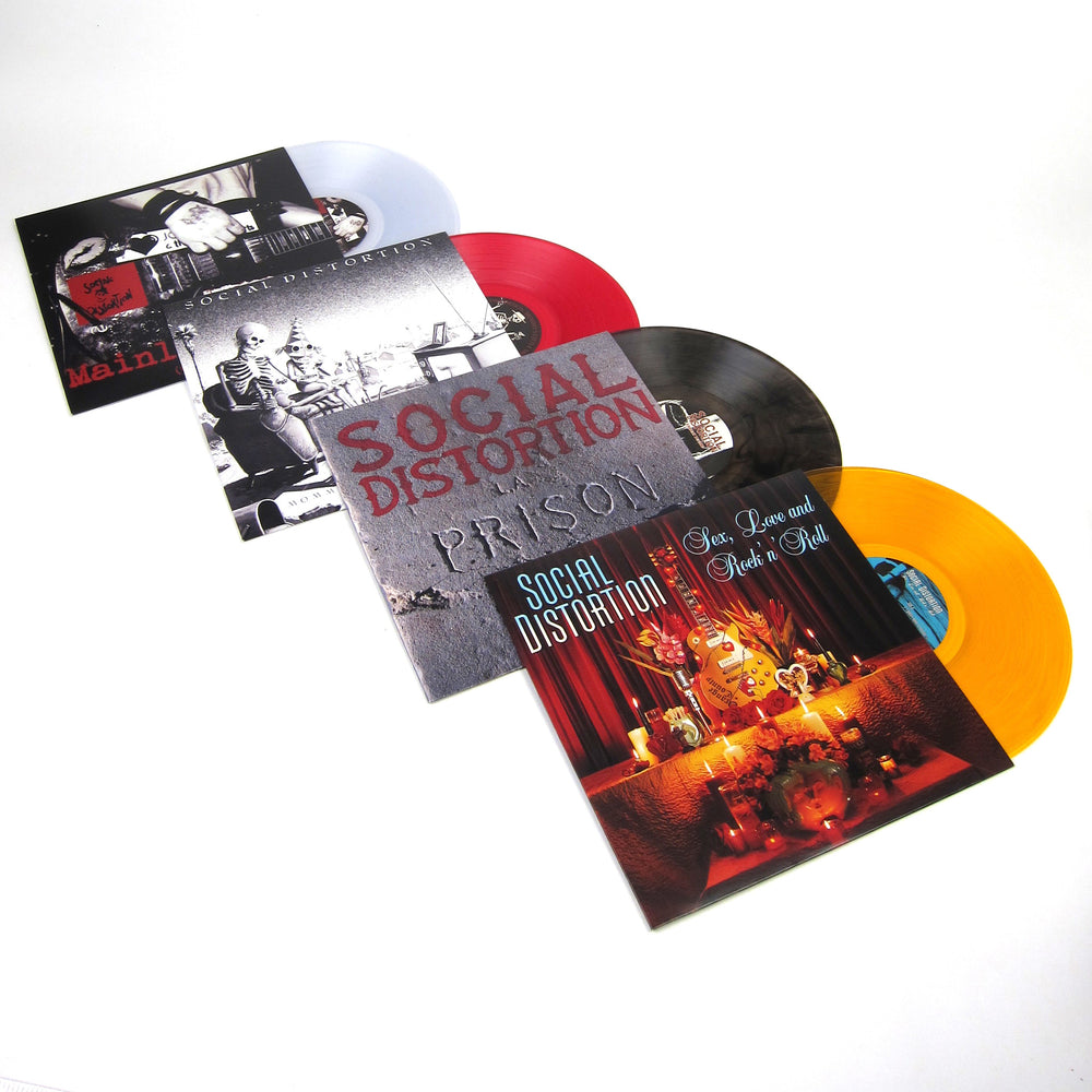 Social Distortion: The Independent Years - 1983-2004 (Colored Vinyl) Vinyl 4LP Boxset