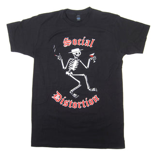 Social Distortion: Skelly Logo Shirt - Black