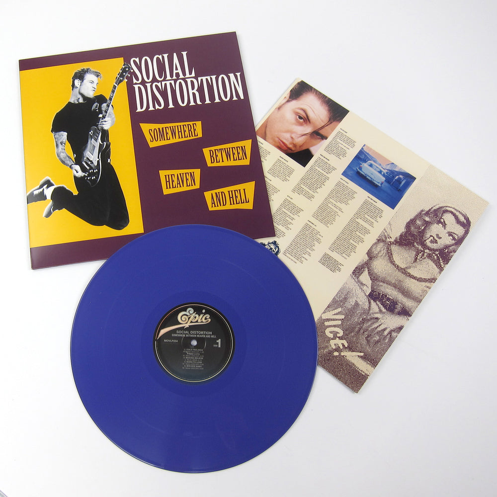 Social Distortion: Somewhere Between Heaven And Hell (Music On Vinyl 180g, Colored Vinyl) Vinyl LP