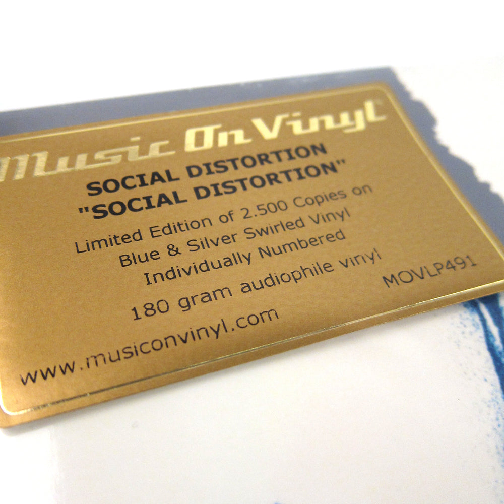 Social Distortion: Social Distortion (Music On Vinyl 180g, Colored Vinyl) Vinyl LP