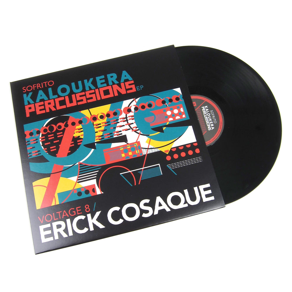 Erick Cosaque / Voltage 8: The Kaloukera Percussions (Gwo Ka 1988-93) Vinyl 12"