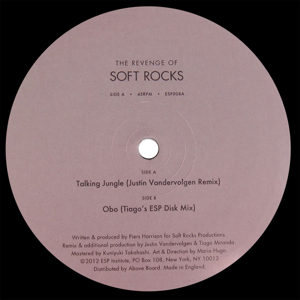 Soft Rocks: Talking Jungle / Obo 12"