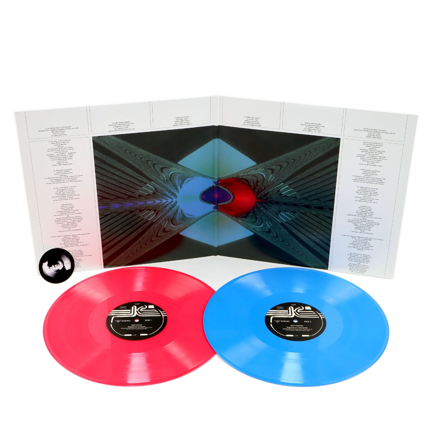 Software ElectronicUniverse (Coral & Blue Colored Vinyl) Vinyl 2LP —