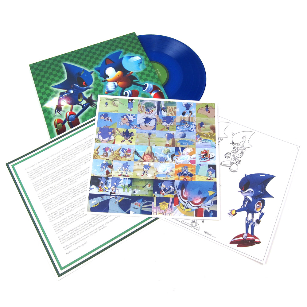 Naofumi Hataya and Masfumi Ogata: Sonic the Hedgehog CD (180g, Colored Vinyl) Vinyl 3LP