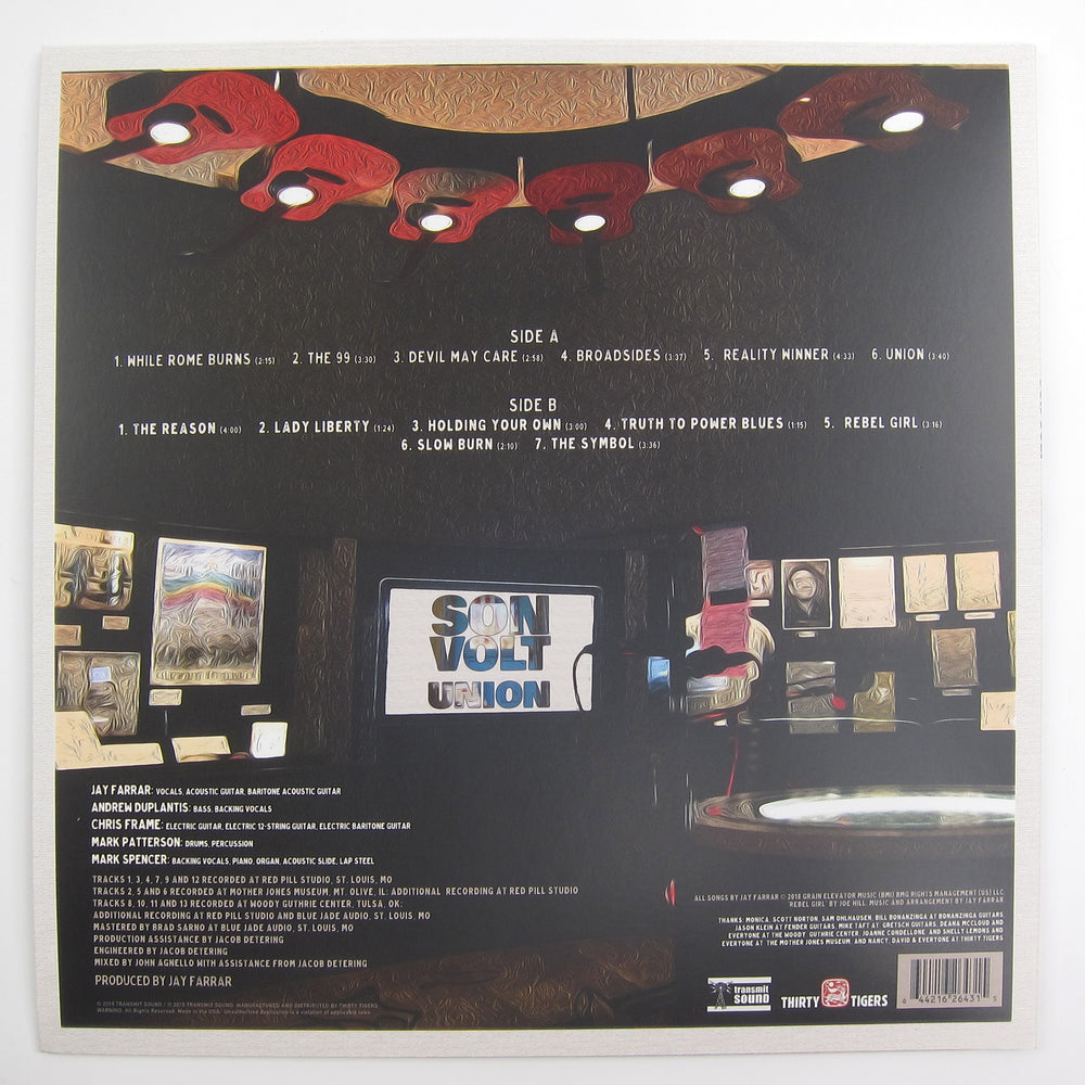 Son Volt: Union (Indie Exclusive Colored Vinyl) Vinyl LP