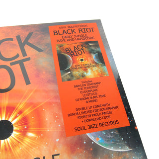 Soul Jazz Records: Black Riot - Early Jungle, Rave And Hardcore Vinyl 2LP