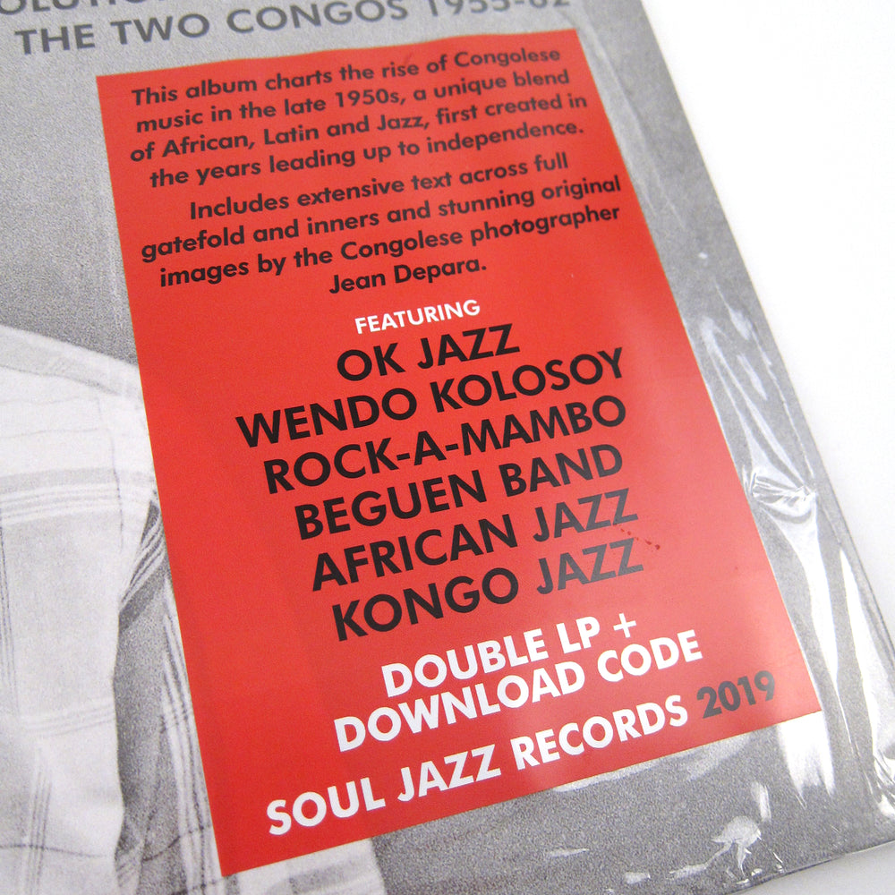 Soul Jazz Records: Congo Revolution - Revolutionary & Evolutionary Sounds From The Two Congos 1955-62 Vinyl 2LP