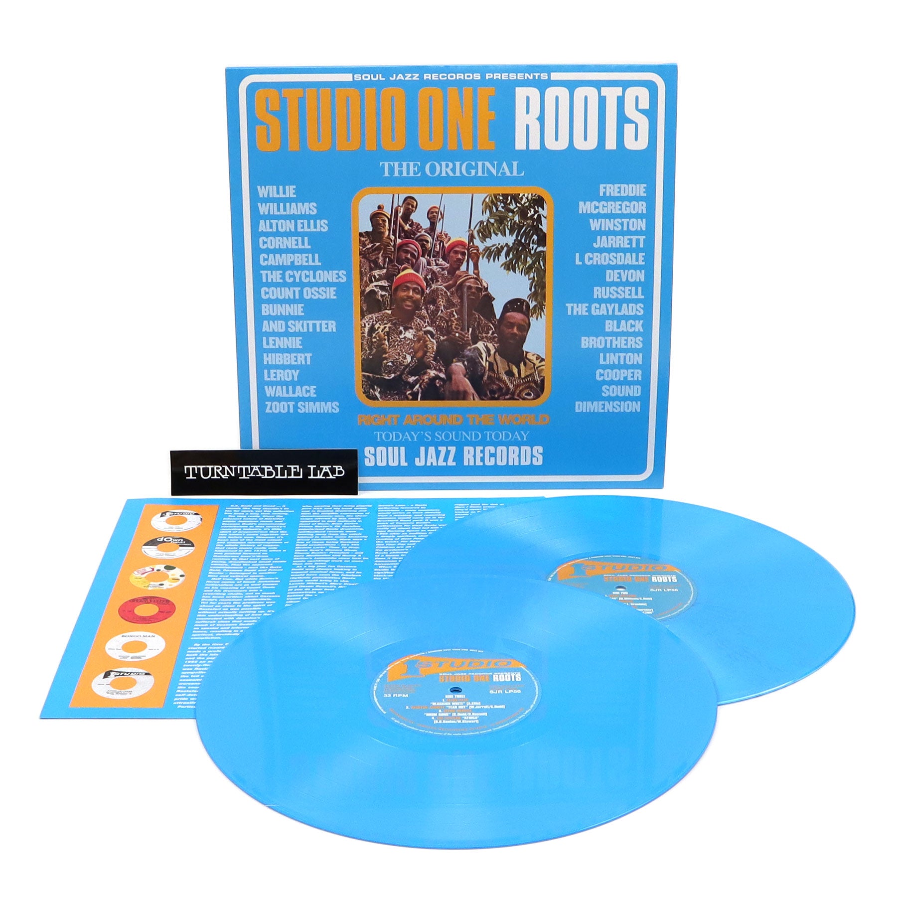英2LP Various Studio One Roots (2LP) SJRLP056 Soul Jazz Records UK /00466 Soul Jazz Records Presents: Studio One Roots 2LP (Orange Vinyl)