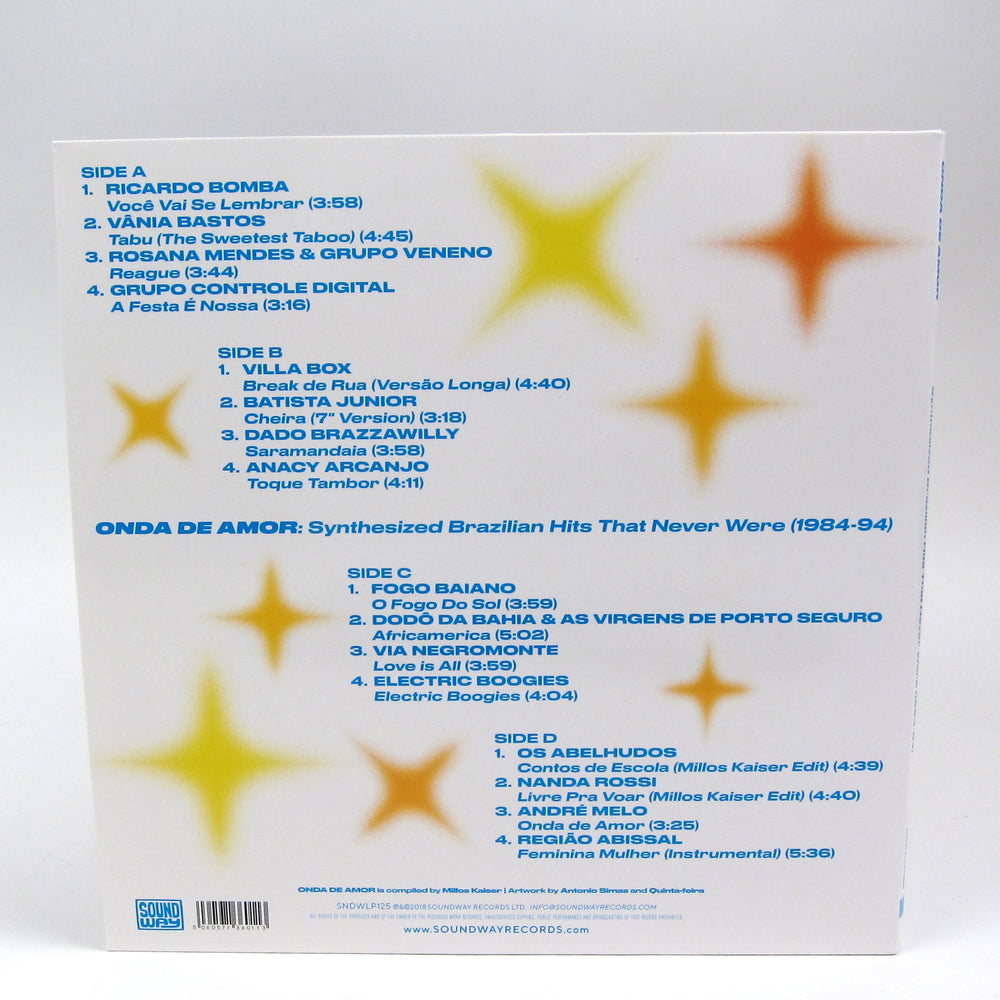 Soundway: Onda De Amor - Synthesized Brazilian Hits That Never Were (1984-94) Vinyl 2LP