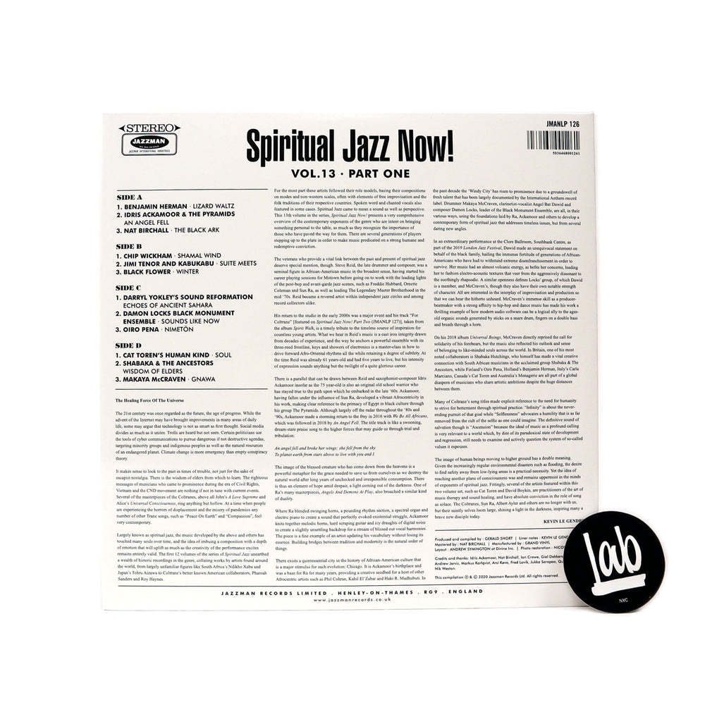 Jazzman: Spiritual Jazz Vol.13 - NOW Part One Vinyl 