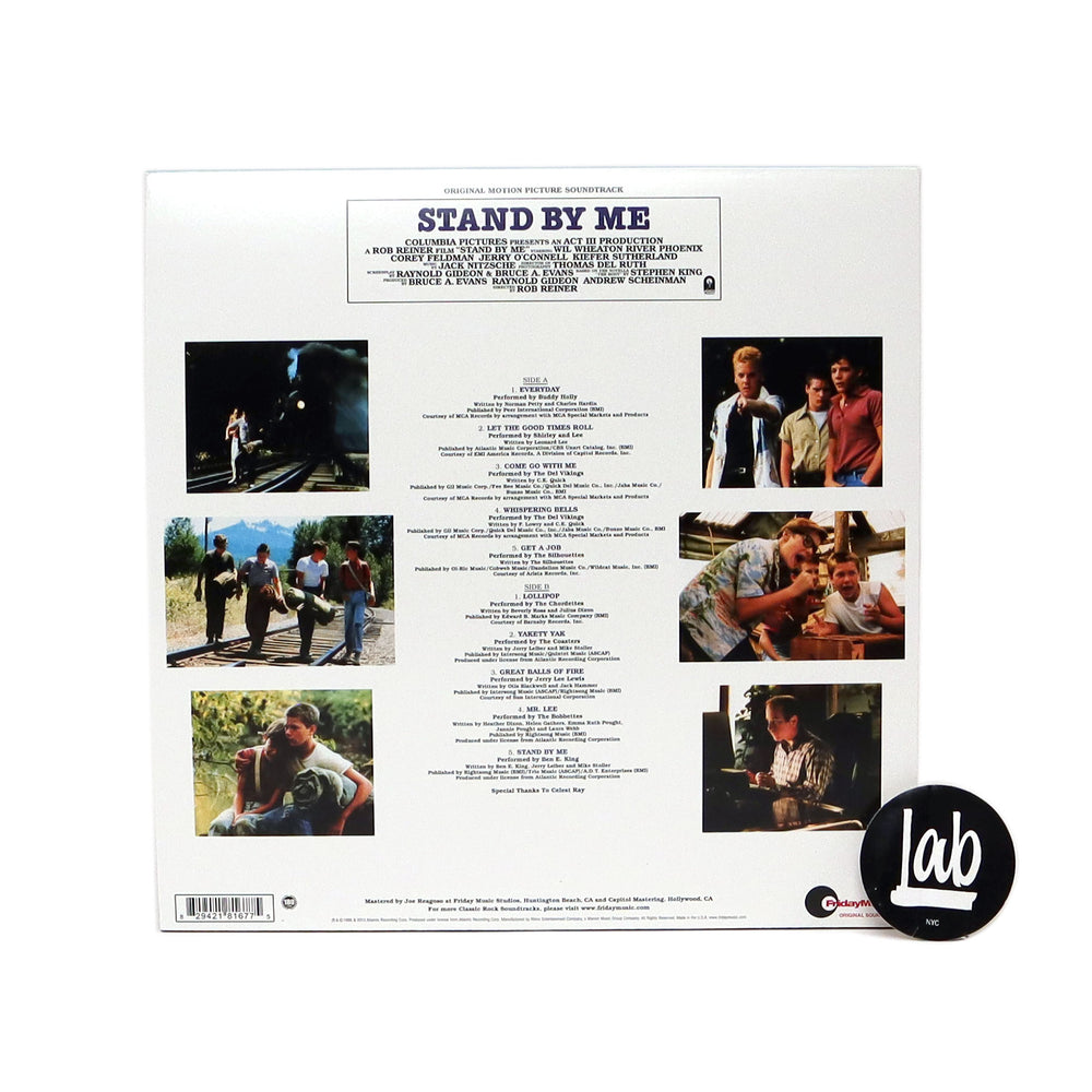 Stand By Me: Stand By Me Soundtrack (180g, Colored Vinyl) Vinyl LP